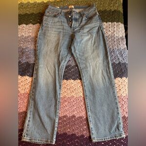 Levi's Light Blue 501 Curve Jeans W 31 L 30